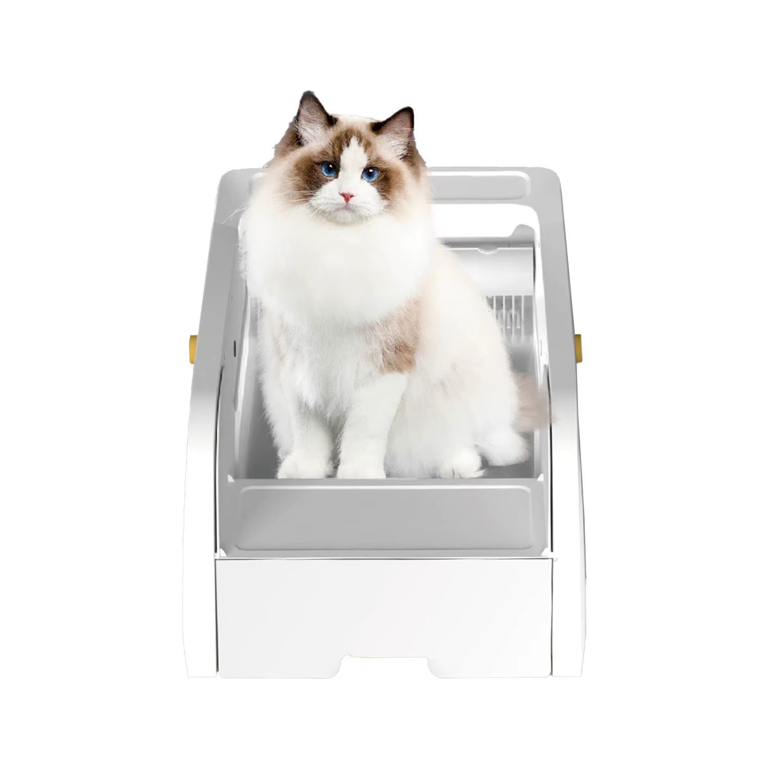 Fully Automatic Intelligent Cat Litter Box, Semi Enclosed, anti Jamming, No Need to Shovel Feces, Sterilization, Deodorization