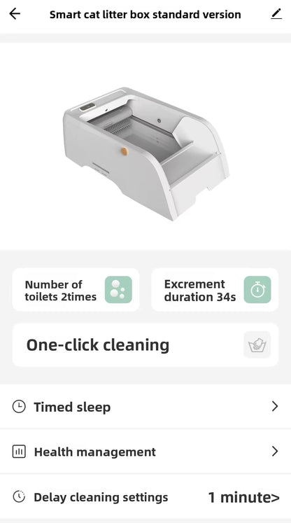 Fully Automatic Intelligent Cat Litter Box, Semi Enclosed, anti Jamming, No Need to Shovel Feces, Sterilization, Deodorization